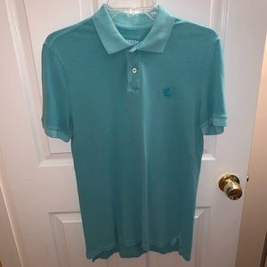 Express Teal Polo